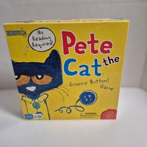 Pete the Cat Groovy Buttons Game - Yellow